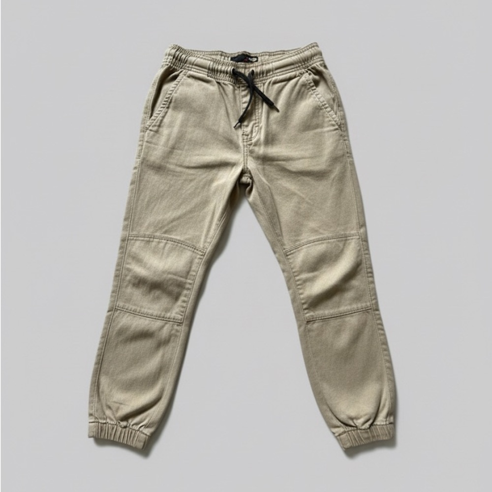 Plugg Beige Jogger Pants